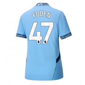 Manchester City Phil Foden #47 Hjemme skjorte til dame 2024-25 Kortermet